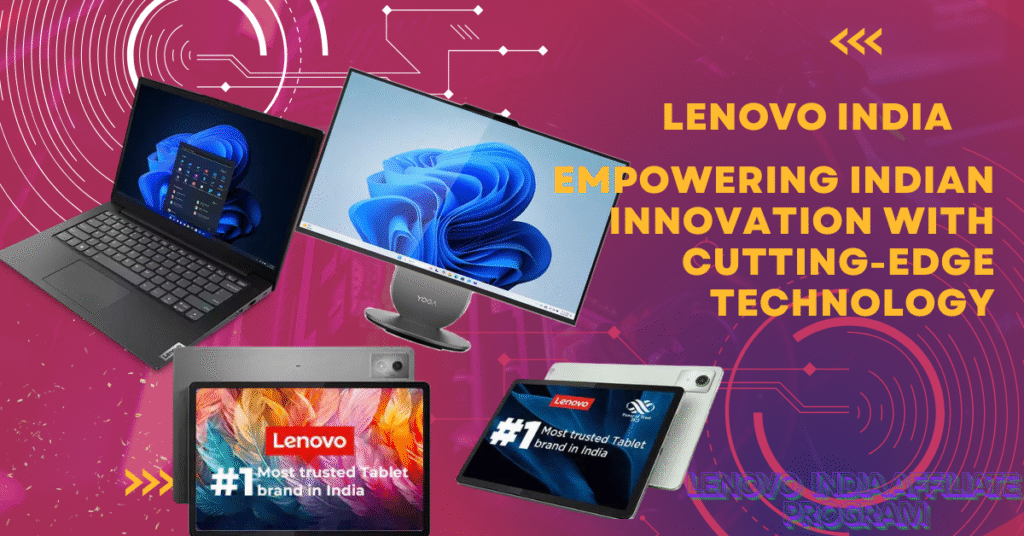 Lenovo laptops showcased in India – IdeaPad, Legion, and ThinkPad series for students, professionals, and gamers