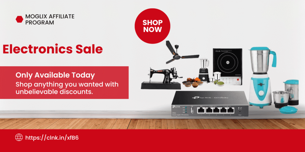 Moglix India homepage showcasing industrial tools, electrical supplies, and safety equipment for online buyers